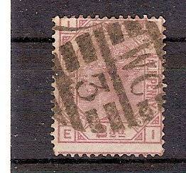 GB QV 21/2p PL5 CV40P used