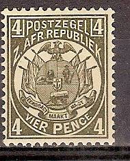 Transvaal 1885-93 4p MH