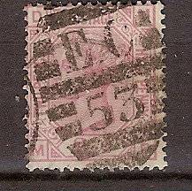 GB QV 21/2p PL16 used CV40P