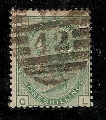 GB QV 1SH PL8 used CV75P