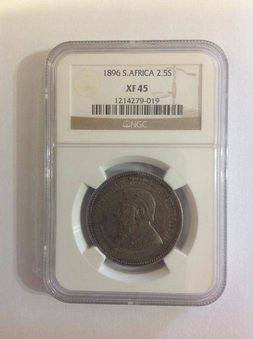 1896 South Africa 2.5 S  XF 45