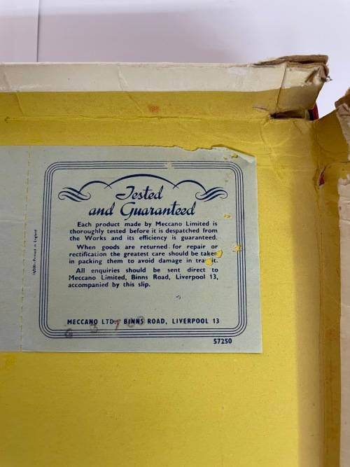 Meccano Set 3 Red And Green