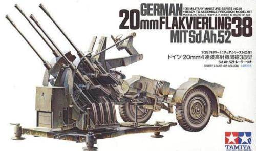 German 20mm Flakvierling 38