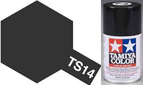 TS-14 Gloss Black Synthetic Lacquer Paint.