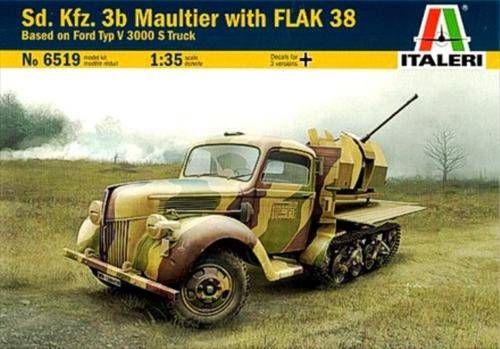 Sd.Kfz.3b Maultier with Flak 38