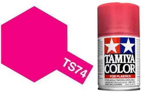 TS-74 Clear Red - Gloss - Synthetic Lacquer Paint