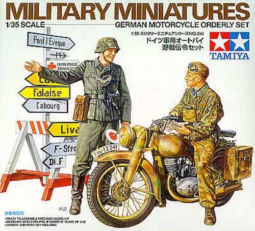 German Motorcycle Orderly Set