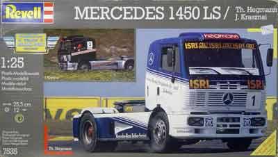 Mercedes Benz 1450 LS /Th. Hegmann-J. Kr  - Scale 1/24 by Revell/Germany.