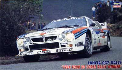 Lancia 037 84 Tour de Corse - Scale 1/24 by Hasegawa.