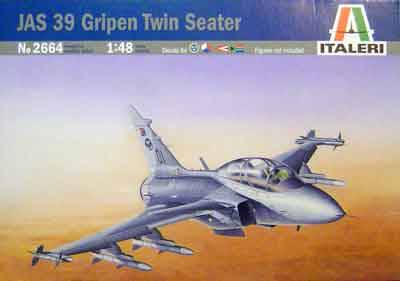 JAS-39 Gripen Twin Seater - Scale 1/48 By Italeri.