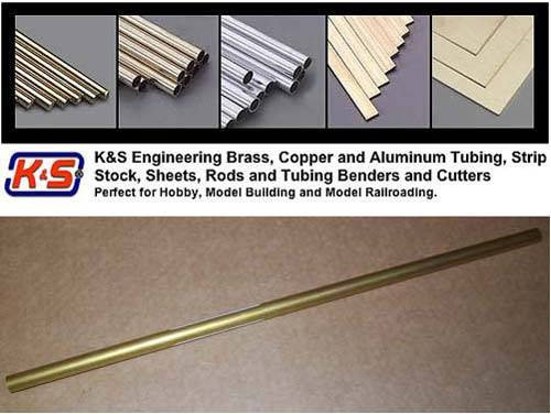 Dia 1.58mm Solid Brass Rod