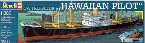 C-3 Freighter "Hawaiian Pilot" - Scale 1/380 By Revell/Germany.