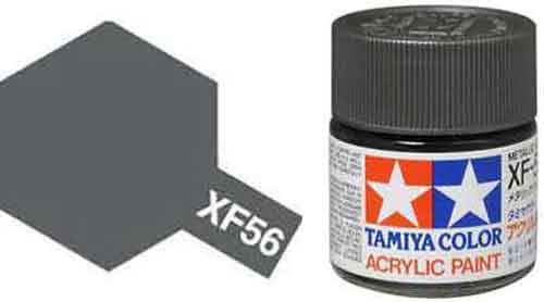 XF-56 Metalic Grey - Matt - Acrylic Paint - 23ml By Tamiya.
