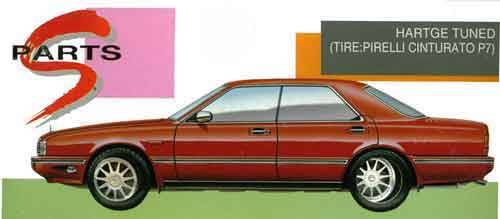 Hartge Tuned (Tire: Pirelli Cinturato P7) - Scale 1/24 By Aoshima.
