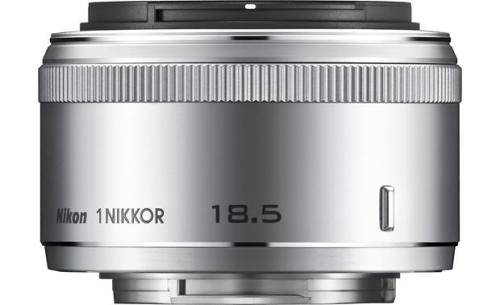 Nikon 1 NIKKOR 18.5mm f/1.8 (Silver) Lens for Nikon 1 Cameras