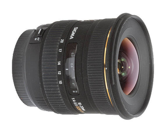 Sigma 10-20mm f/4-5.6 EX DC HSM Lens for NIKON Digital SLR Cameras - WIDE ANGLE