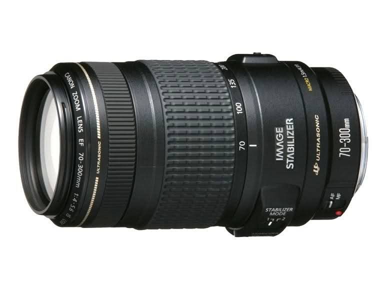 Canon EF 70-300mm ULTRASONIC IMAGE STABILIZER ZOOM LENS for Canon DSLR Cameras