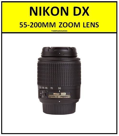 Nikon AF-S DX Zoom-NIKKOR 55-200mm f/4-5.6G DX LENS for Nikon DSLR Cameras