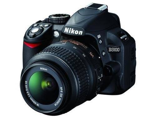 NIKON D3100 DSLR CAMERA 14.2 megapixels +  18-55mm MM VR PROFESSIONAL DSLR LENS KIT