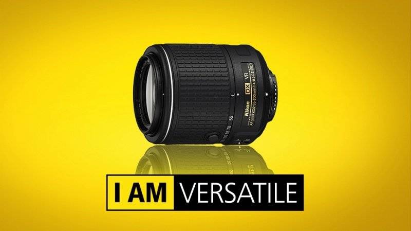 Nikon AF-S DX NIKKOR 55-200mm f/4-5.6G ED VR II LENS For Nikon DSLR Cameras