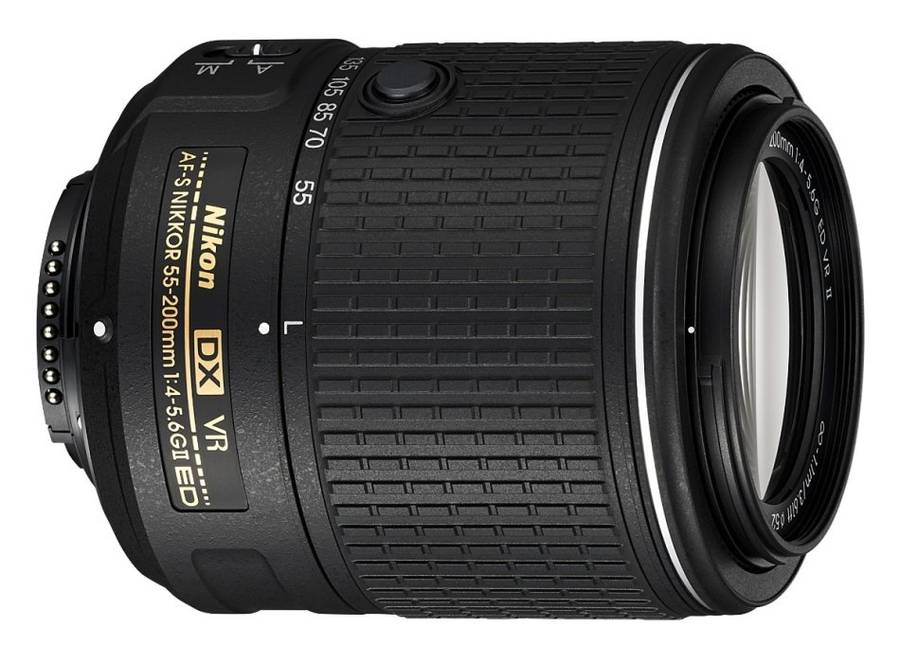 Nikon AF-S DX NIKKOR 55-200mm f/4-5.6G ED VR II LENS For Nikon DSLR Cameras