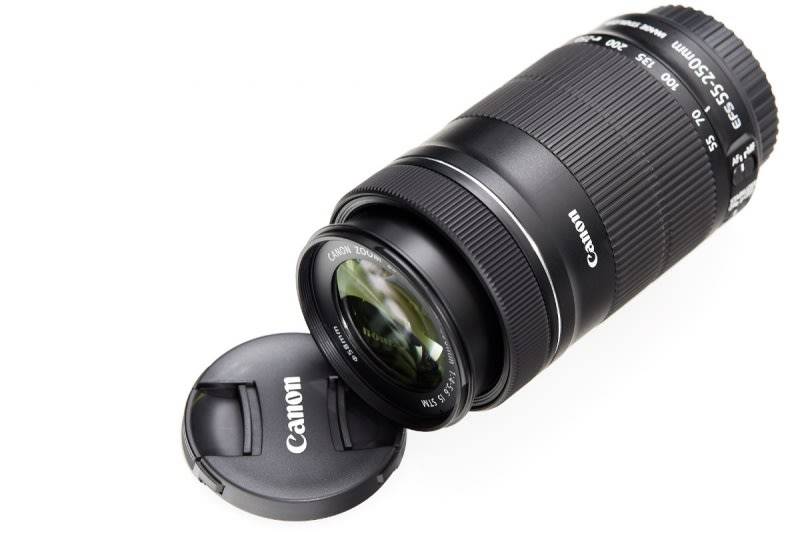 Canon EF-S 55-250m IS (Image Stabilizer) STM  Lens for Canon DSLR Cameras