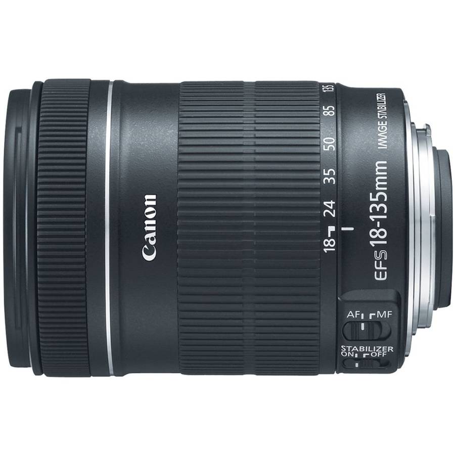 Canon EFS 18-135MM F/3.5-5.6 IMAGE STABILIZER LENS for Canon DSLR Cameras