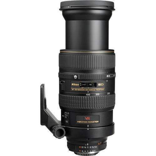 Nikon 80-400mm f4.5-5.6D ED AF VR Zoom Lens for Nikon Digital SLR Cameras