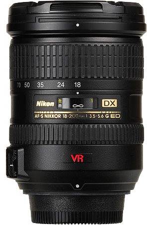 Nikon AF Zoom Nikkor 18-200mm f/3.5-5.6G ED-IF AF-S DX VR Telephoto Zoom Lens for NIKON DIGITAL