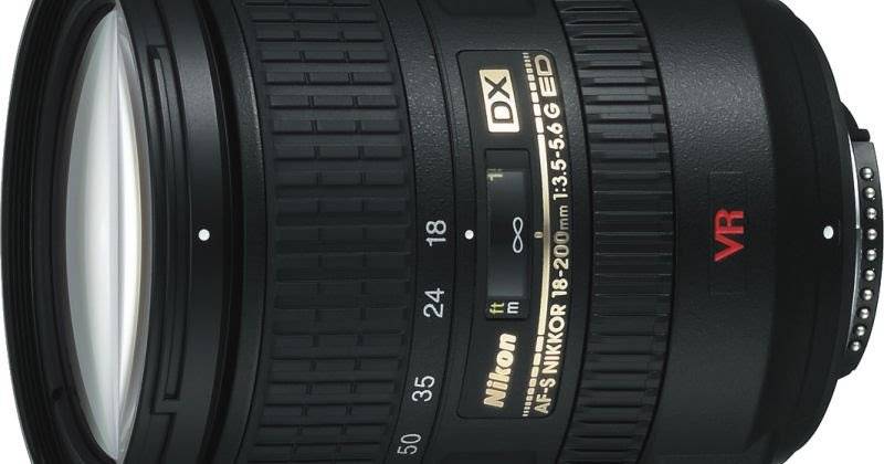 Nikon AF Zoom Nikkor 18-200mm f/3.5-5.6G ED-IF AF-S DX VR Telephoto Zoom Lens for NIKON DIGITAL