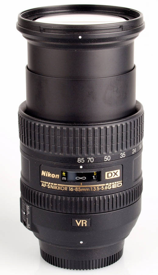 Nikon AF-S DX Nikkor 16-85mm VR Lens for Nikon DSLR Cameras