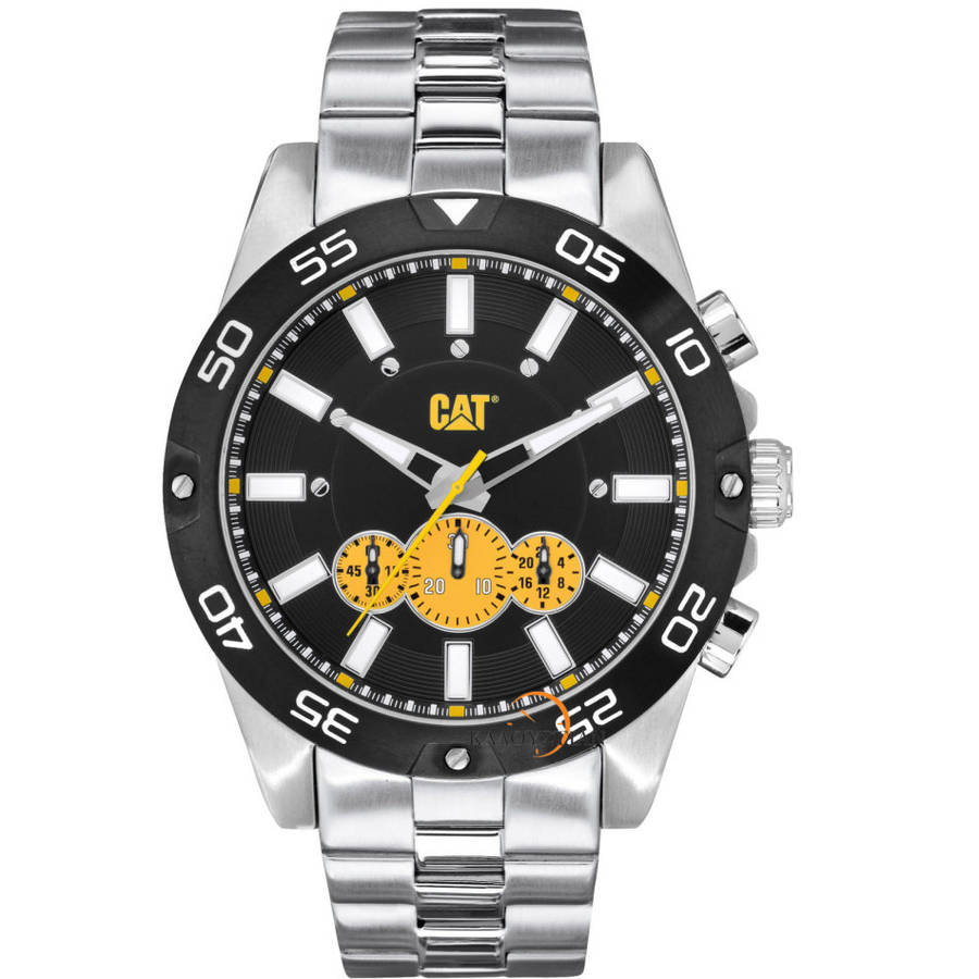 Caterpillar BLACK DIAL CHRONOGRAPH MEN'S WATCH IN14311127 - Brand New in Box