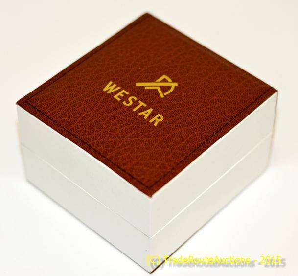 Westar Gold Plated Quartz bangle women's watch - in Box - Demo stock