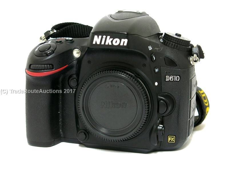 NIKON D610 24.3 MEGAPIXELS DIGITAL SLR CAMERA BODY