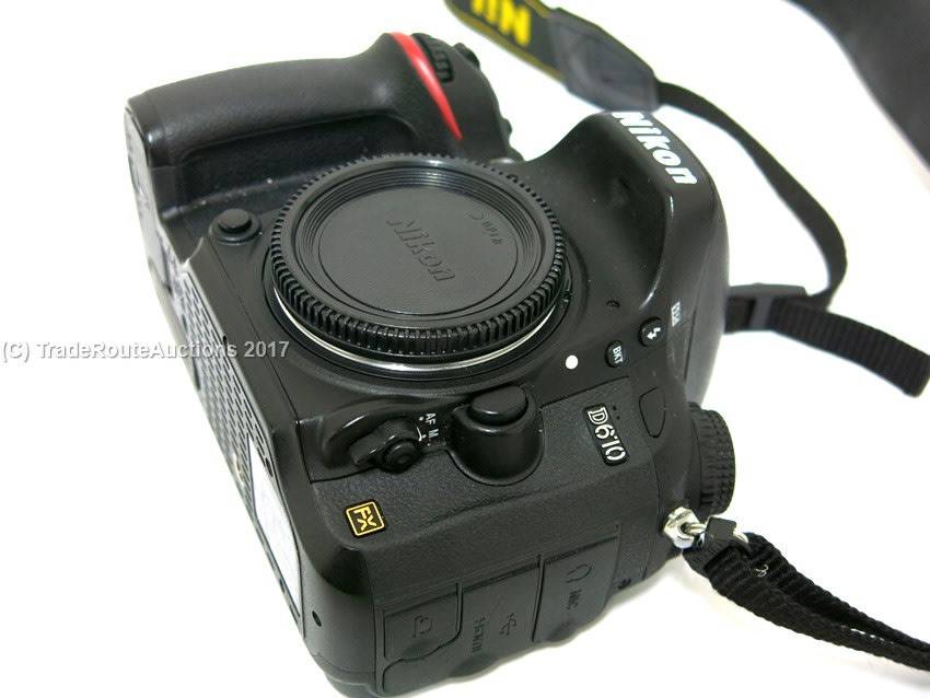 NIKON D610 24.3 MEGAPIXELS DIGITAL SLR CAMERA BODY