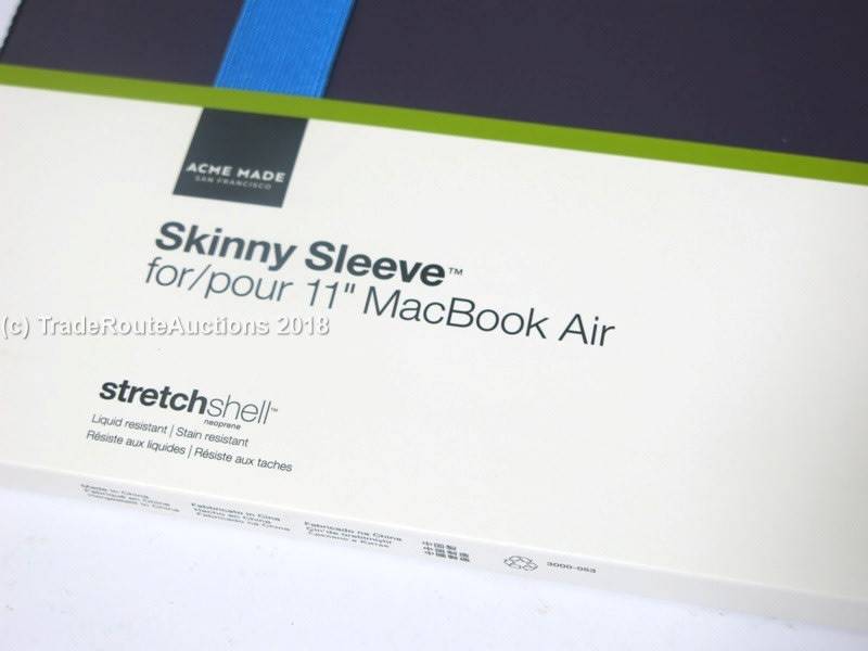 Acme Made - Skinny Sleeve for 11` Macbook Air or Tablets (Purple Blue)