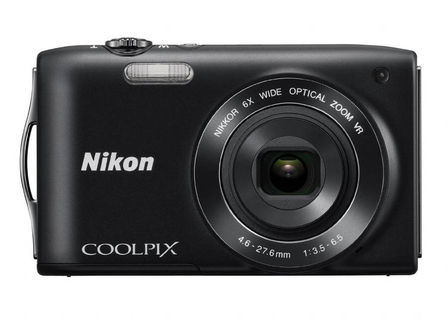 Nikon Coolpix S3300 16MP Digital Camera with 6x Optical Zoom 2.7inch LCD