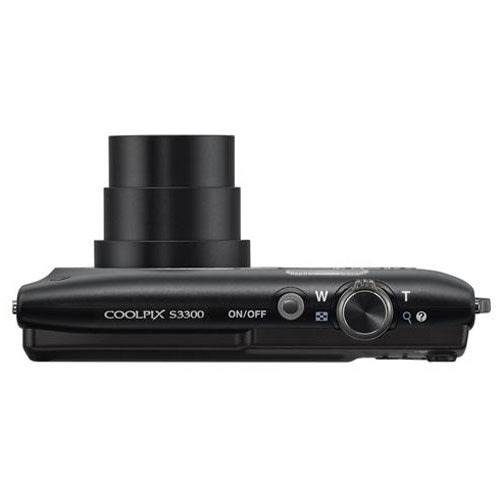 Nikon Coolpix S3300 16MP Digital Camera with 6x Optical Zoom 2.7inch LCD