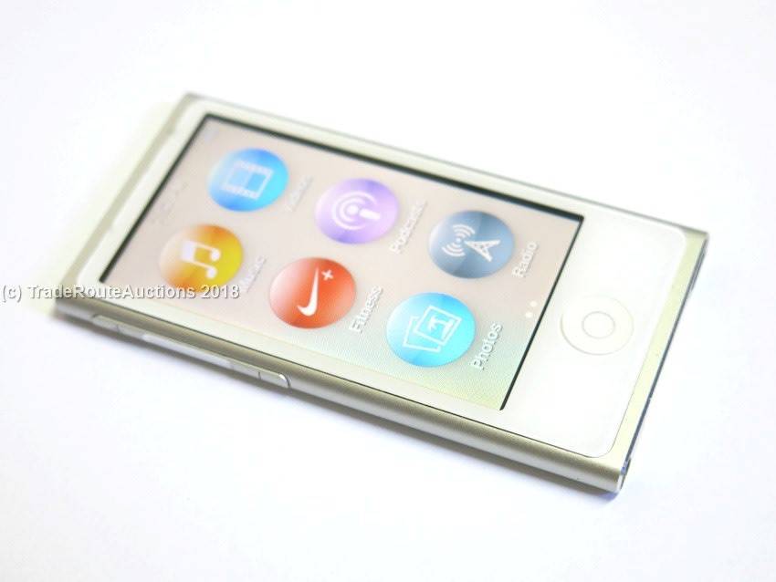 APPLE 16GB IPOD NANO - SILVER (7TH GENERATION, 2015 MODEL) | MD480QB