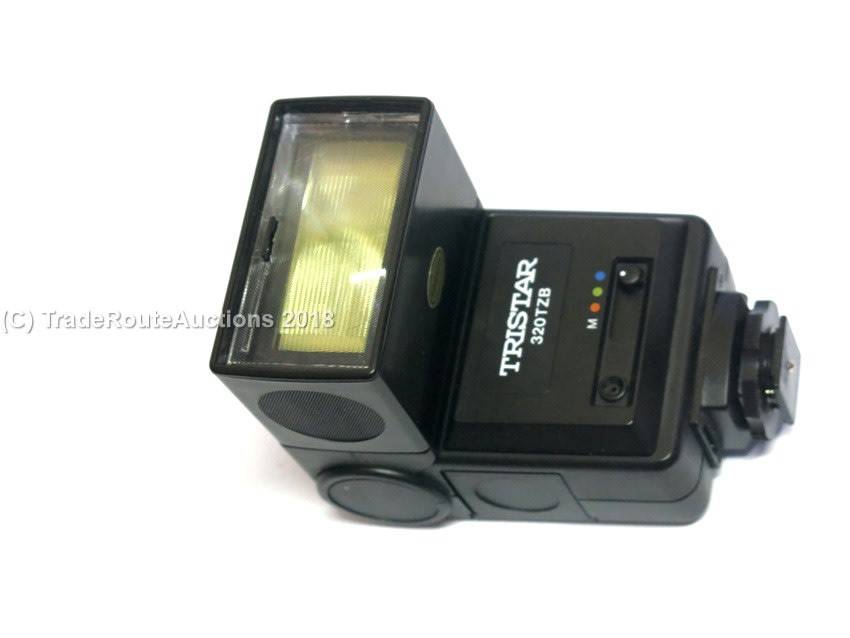 TRISTAR 320TZB Flash will work with canon or nikon