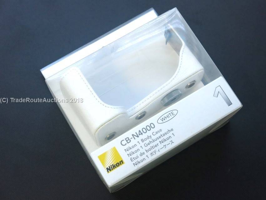 NIKON 1 CB-N4000 (White) Leather Body Case