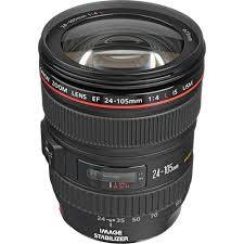CANON EF 24-105mm F4L IS USM IMAGE STABILIZER ULTRASONIC ZOOM Lens for CANON Digital SLR Cameras
