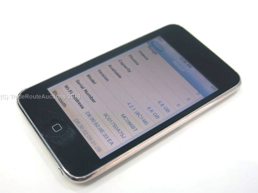 Apple iPod Touch Black | 8GB  | MC086BT | A1288