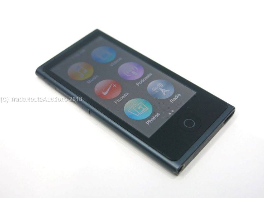 APPLE 16GB IPOD NANO - BLACK (7TH GENERATION) | MD481LL | A1446
