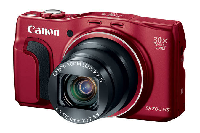 Canon PowerShot SX700 HS 16.1MP Digital Camera (White) - FULL HD 30X OPTICAL ZOOM - WiFi