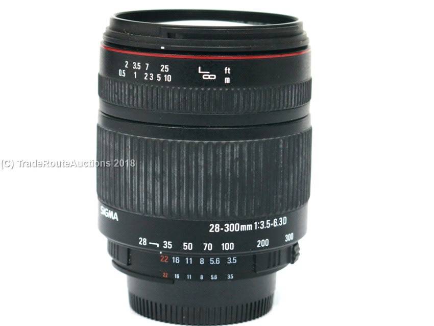SIGMA 28-300mm F3.5-6.3 D LENS for NIKON Cameras