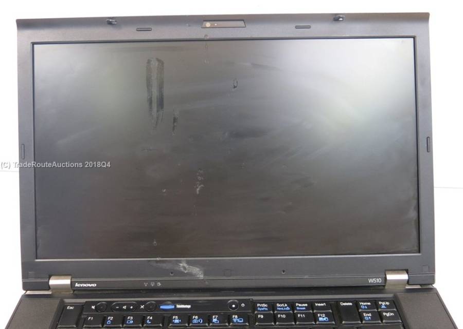 LENOVO THINKPAD LAPTOP W510 | 15.6inch  | CORE i7 Q720 CPU 1.6GHz | 14GB RAM | 80GB HDD - PLZ READ