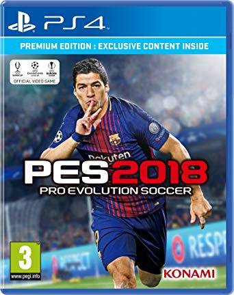 PES2018 : PREMIUM EDITION - PRO EVOLUTION SOCCER - PlayStation 4 - (PS4 Game)