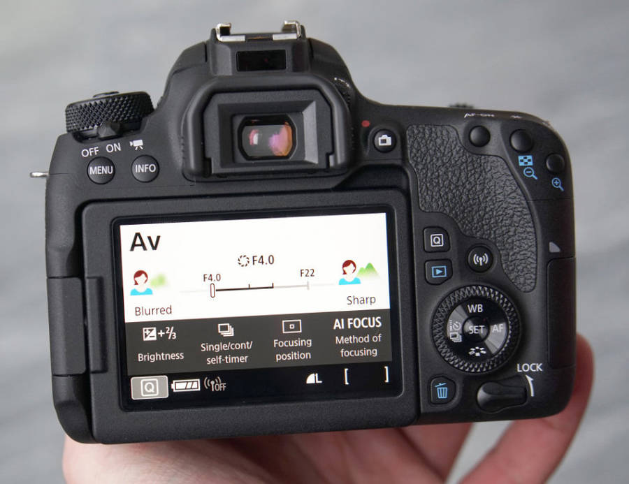 Canon EOS 77D DSLR Camera Body ** 24.2MP ** Full HD 1080p Video Recording at 50 fps **