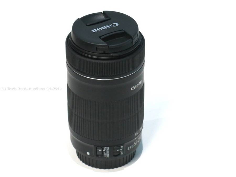 Canon EF-S 55-250m IS (Image Stabilizer) STM  Lens for Canon DSLR Cameras